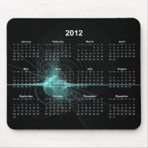 2012 Spirals Calendar Mousepad