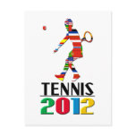 2012: Tennis Post Card