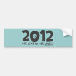 2012 - The Year of the Nurse Bumper Stickers