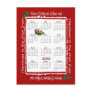 2012 Vintage Christmas Wishes Postcard Calendar #5