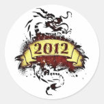 2012 - Year of the Dragon - Stickers