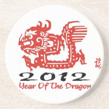 2012 YR OF THE DRAGON Coaster