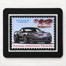 2012 Z06 Centennial Edition Corvette Mousepad