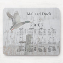 2013 Bird Calendar Mouse Pad