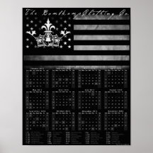 2013 Bombkamp Calendar Poster