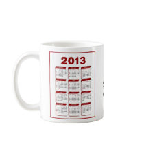 2013 Calendar Motorcycle mugs