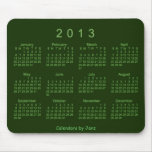 2013 Calendar Mouse Pad