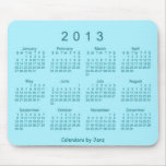 2013 Calendar Mouse Pad