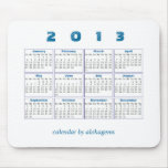 2013 Calendar Mousepad