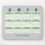 2013 Calendar Mousepad