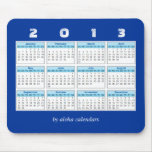 2013 Calendar Mousepad