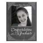 2013 Chalk Blackboard Photo Graduation Invitations