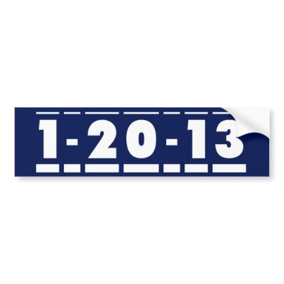 2013 Elections Bumper Sticker by politstickers