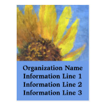 2013 Impression of Sunflower Company Calendar Postcard