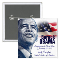 2013 Presidential Inauguration Pinback Buttons