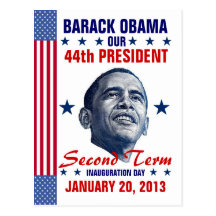 2013 Presidential Inauguration Post Card