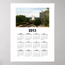 2013 - Urban Wall Calendar #1 Print