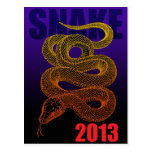 2013snake(a) 葉書き