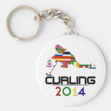 2014: Curling Key Chains