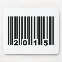 2015 barcode mousepad