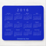2016 Calendar Mousepad