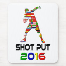 2016:Shotput Mouse Pad