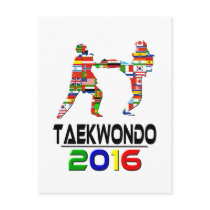 2016:Taekwondo Postcards