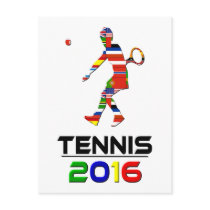 2016:Tennis Postcards