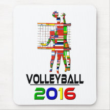 2016:Volleyball Mouse Pad
