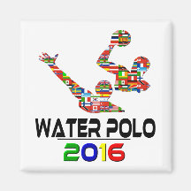 2016:Water Polo Fridge Magnets