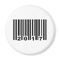 2017 barcode refrigerator magnets