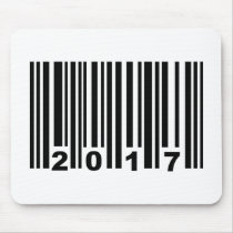 2017 barcode mousepads