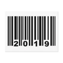 2019 barcode postcard