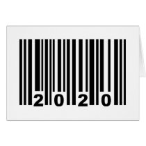2020 barcode greeting cards