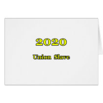 2020 Union Slave The MUSEUM Zazzle Gifts Cards