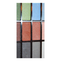 209 COLORFUL EYE SHADOW MAKEUP FASHION BEAUTY SPA CUSTOMIZED PHOTO CARD