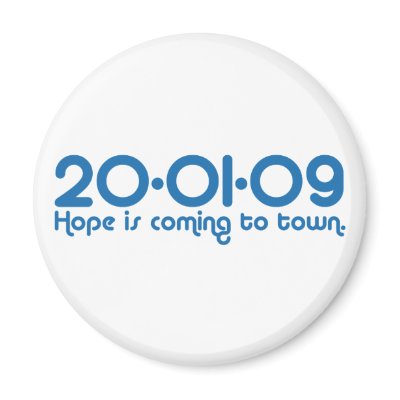 20-01-09 Hope is Coming to Town Fridge Magnets by rudepolitics