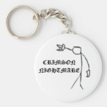 20, CAUCHEMAR CRAMOISI PORTE-CLEF