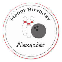 20 Customizable Cupcake Toppers Bowling Party