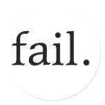 20 fail stickers!
