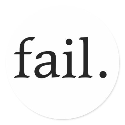 20 fail stickers! by BissyMakesStuff