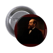 20 James A. Garfield Button