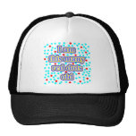20 Red Dots Old Mesh Hats