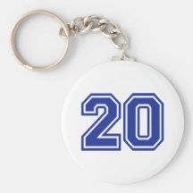 20 - twenty key chains