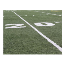 20 Yard Line Post Card