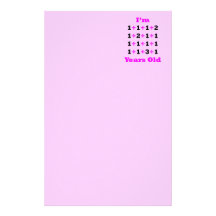 20 Years old Blk Mag Customized Stationery