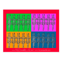 20crocs, www.REDcrocBLUE.com  www.holycrocodile... Post Card