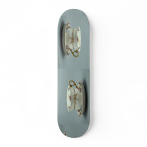 20th century tea cup and saucer, Bavaria, Germany Custom Skateboard