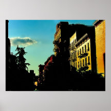 20th Street and 7th Ave Poster