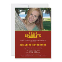 20XX Graduate Photo Card